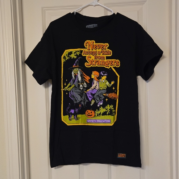 Steven Rhodes Other - Steeleye Black Halloween Graphic Tee